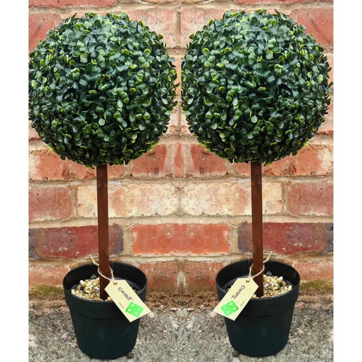 Garden XP Artificial Topiary Trees - Set of 2 – image 4