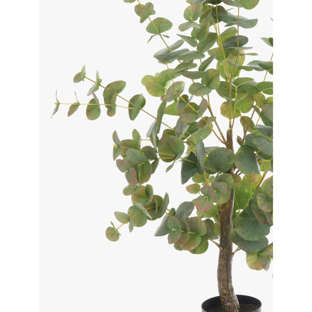 Floralsilk Artificial Eucalyptus Tree in Pot, H94cm, Green – image 2