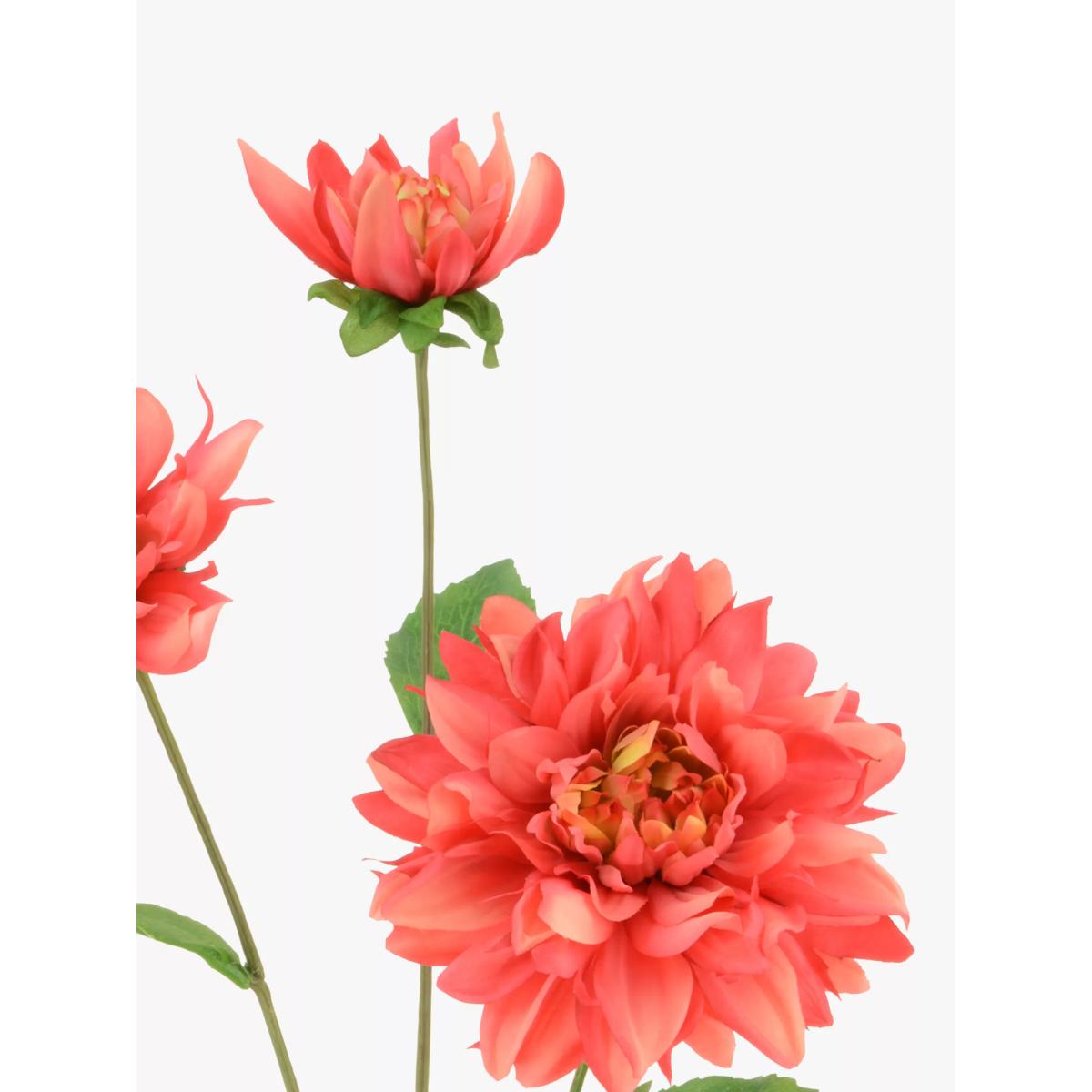 Floralsilk Artificial Dahlia Spray – image 2