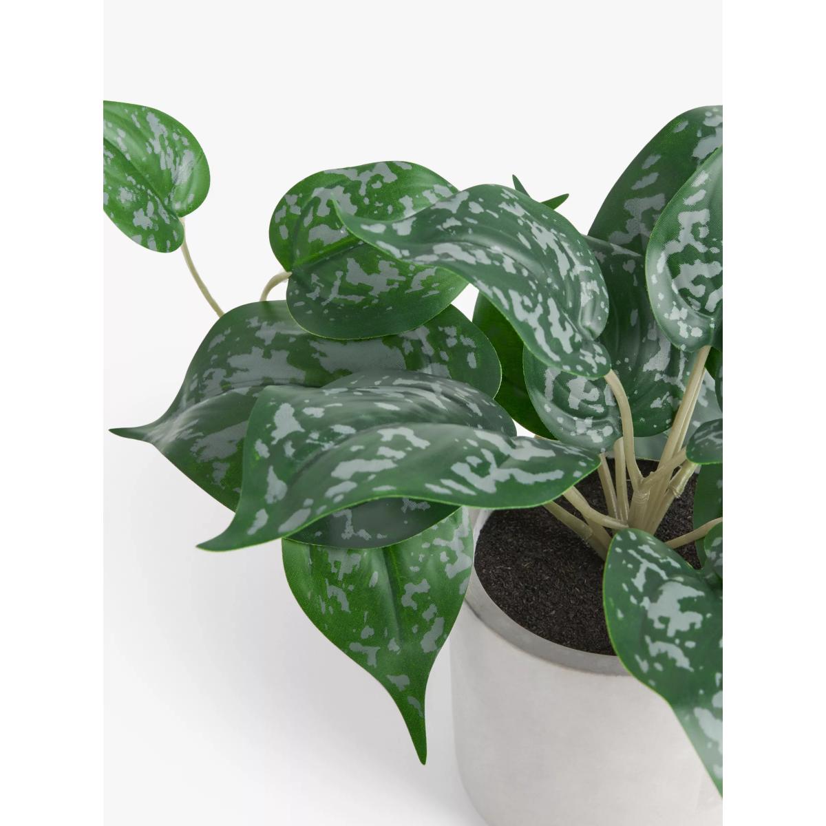 John Lewis Artificial Trailing Plant & Concrete Pot – image 2