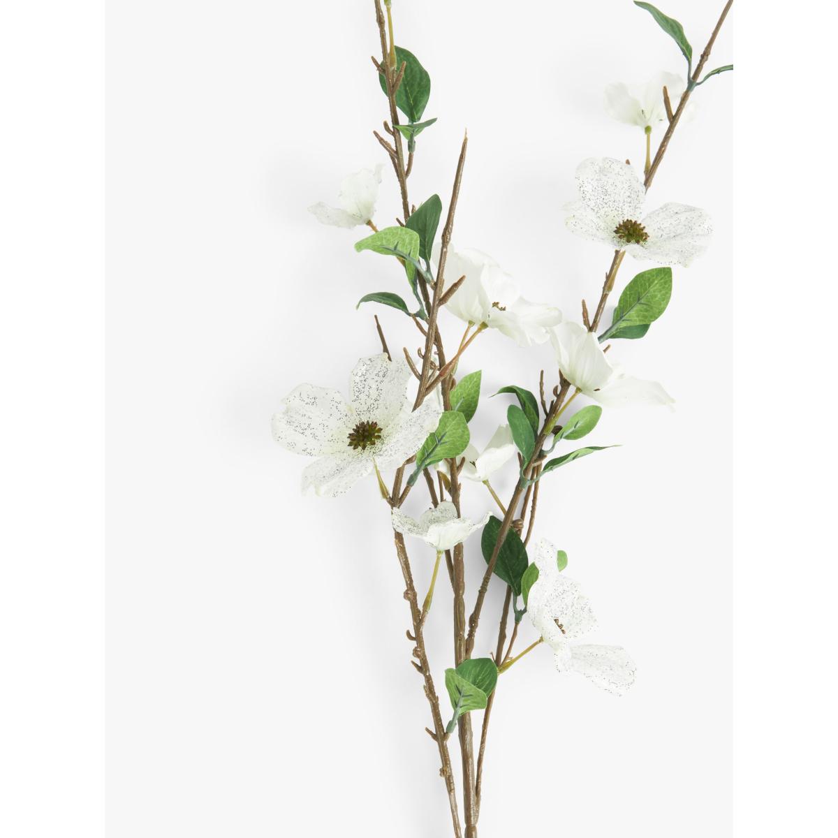 John Lewis Winter Fairytale Dogwood Spray, White – image 2
