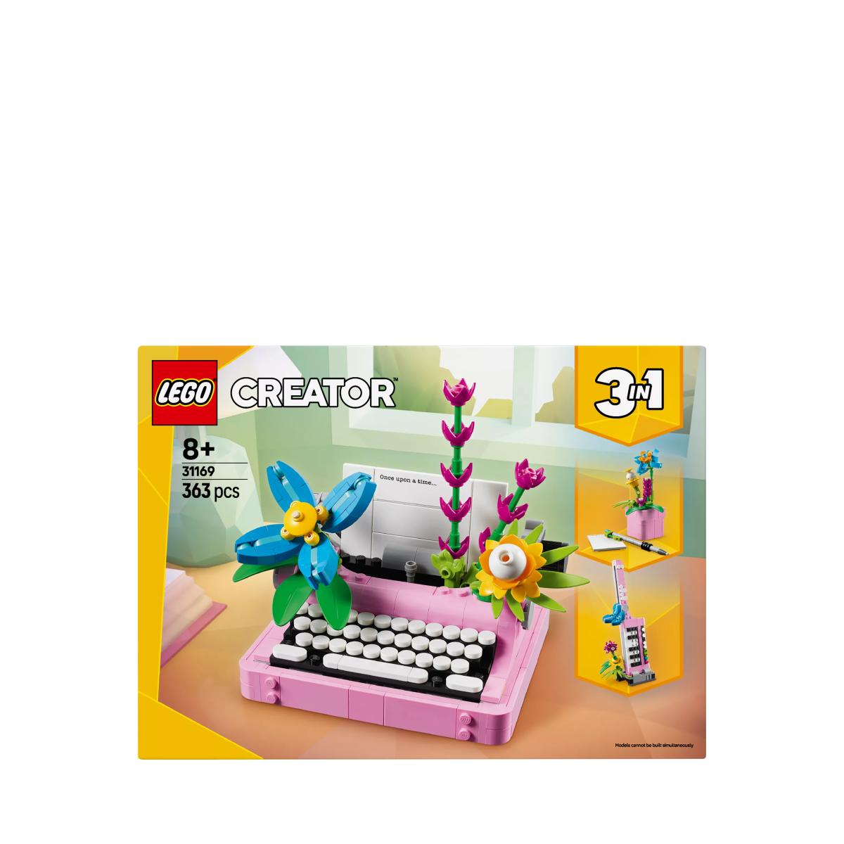 LEGO Creator 31169 Typewriter with Flowers Playset – image 6