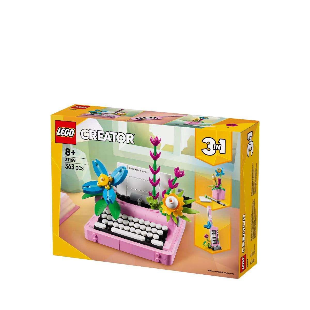 LEGO Creator 31169 Typewriter with Flowers Playset – image 7