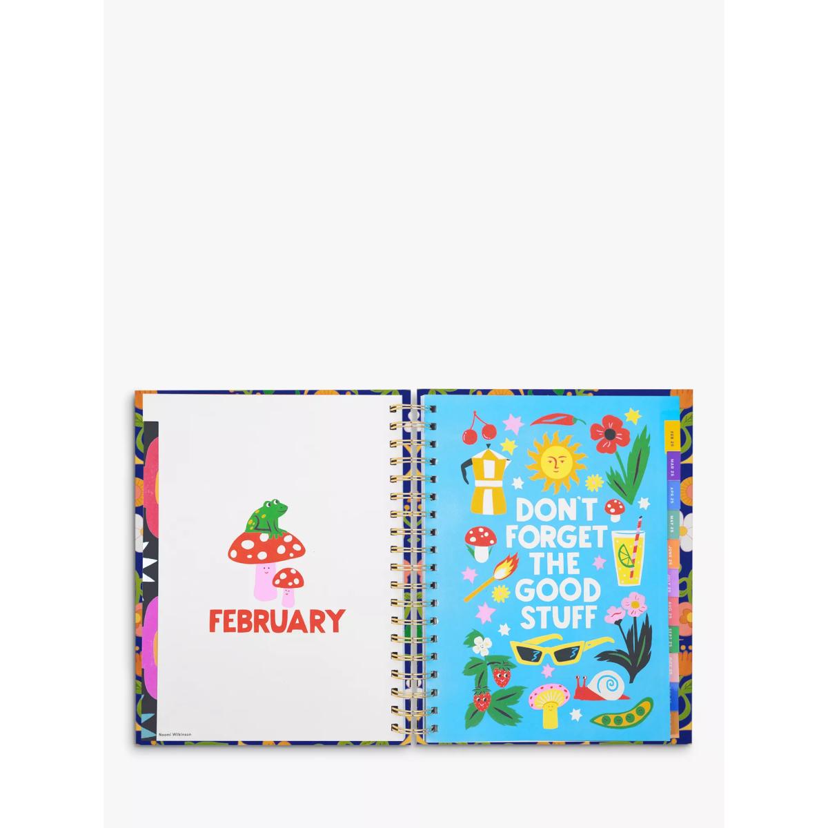ban.do Medium Flowers & Plants 2025 Diary – image 4