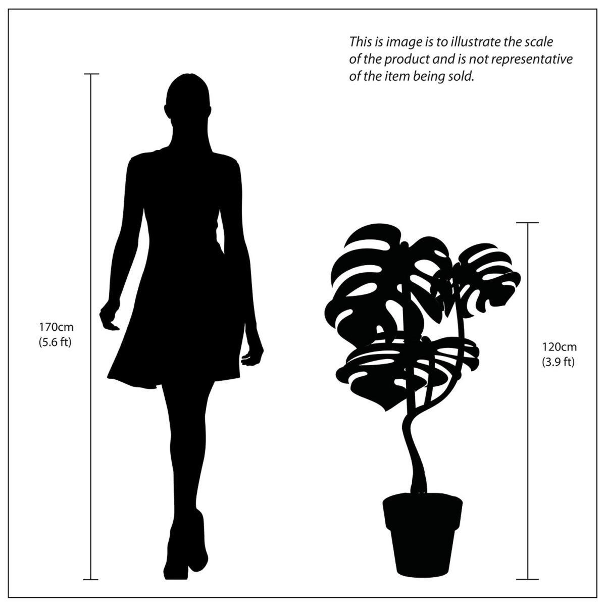 120cm Artificial Monstera/Cheese Plant – image 7