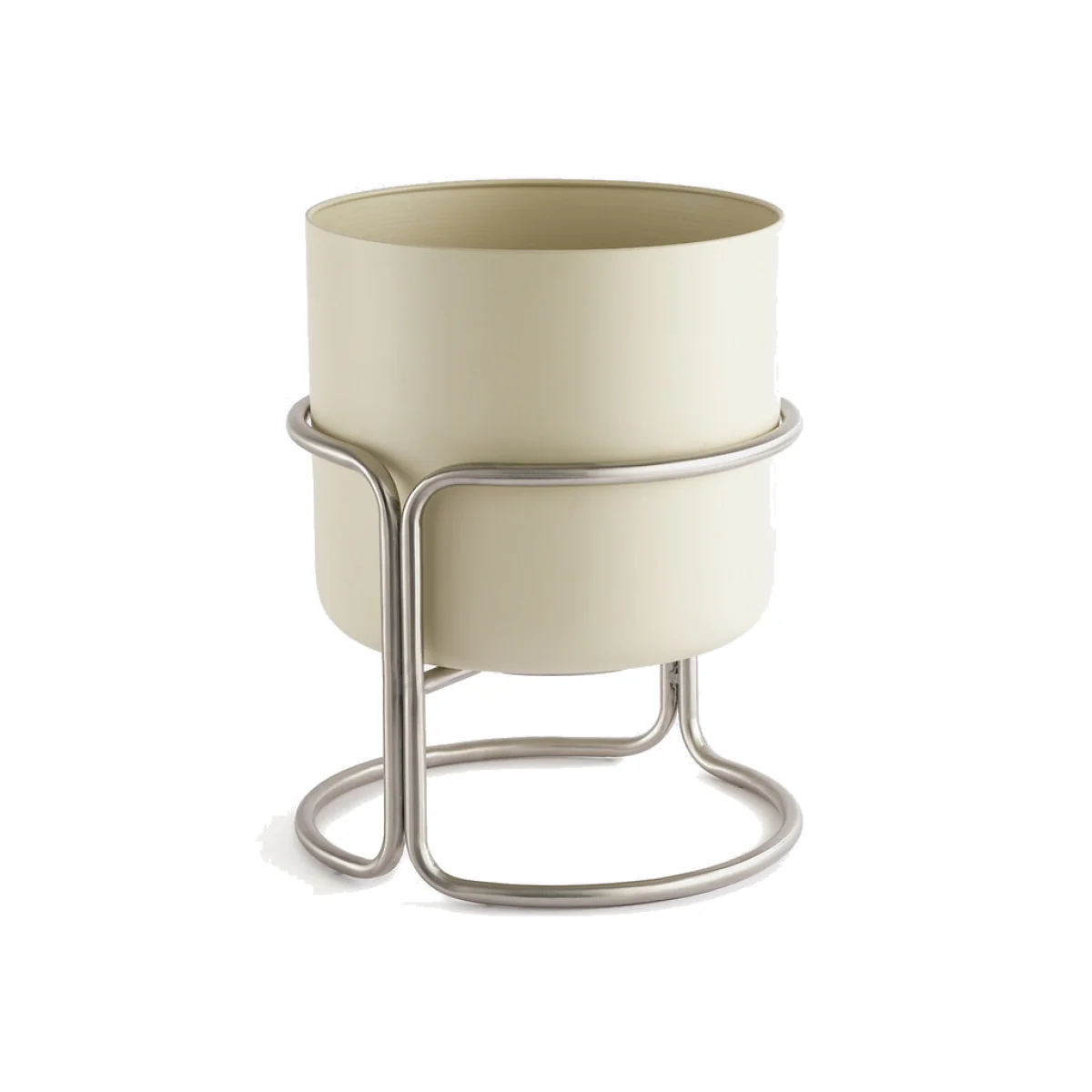 Giorgio 37.5cm Diameter Metal Raised Flower Pot – image 1