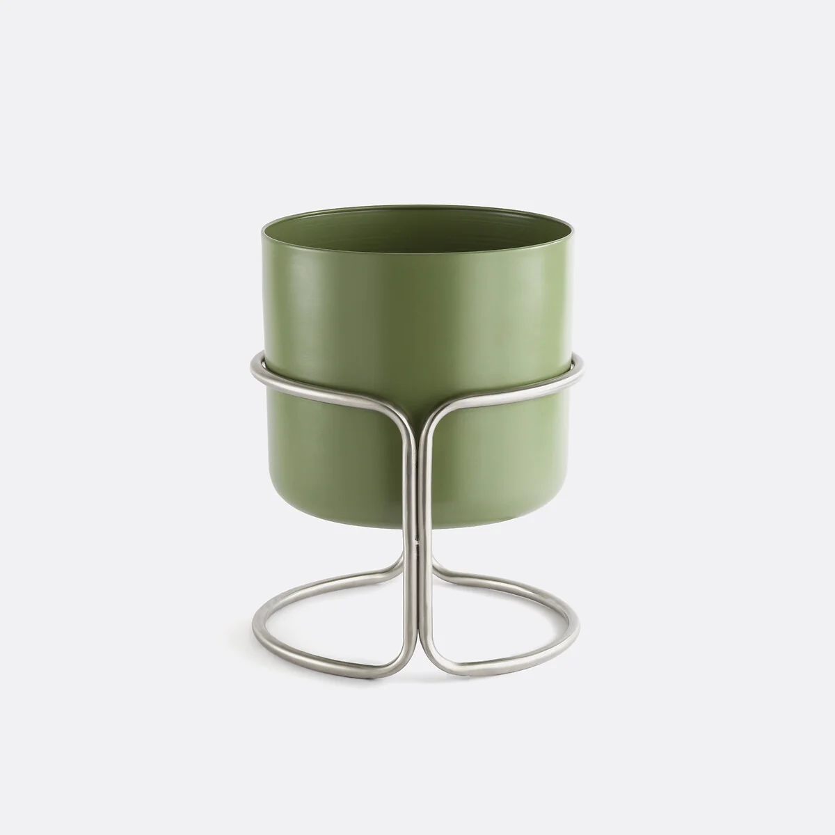 Giorgio 37.5cm Diameter Metal Raised Flower Pot – image 3
