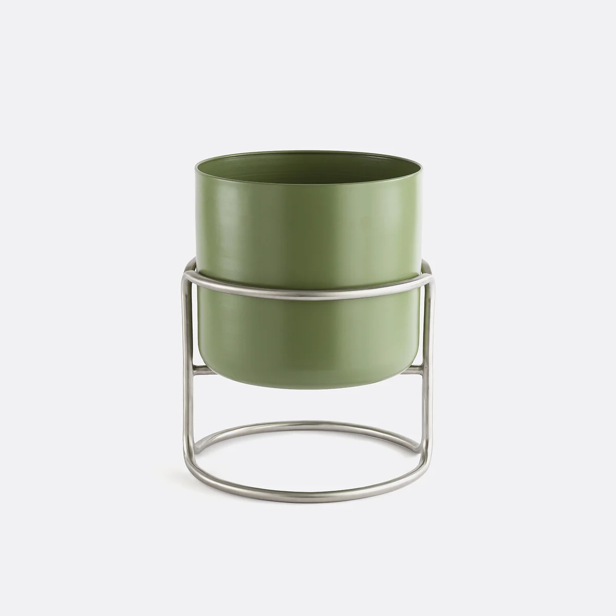 Giorgio 37.5cm Diameter Metal Raised Flower Pot – image 4