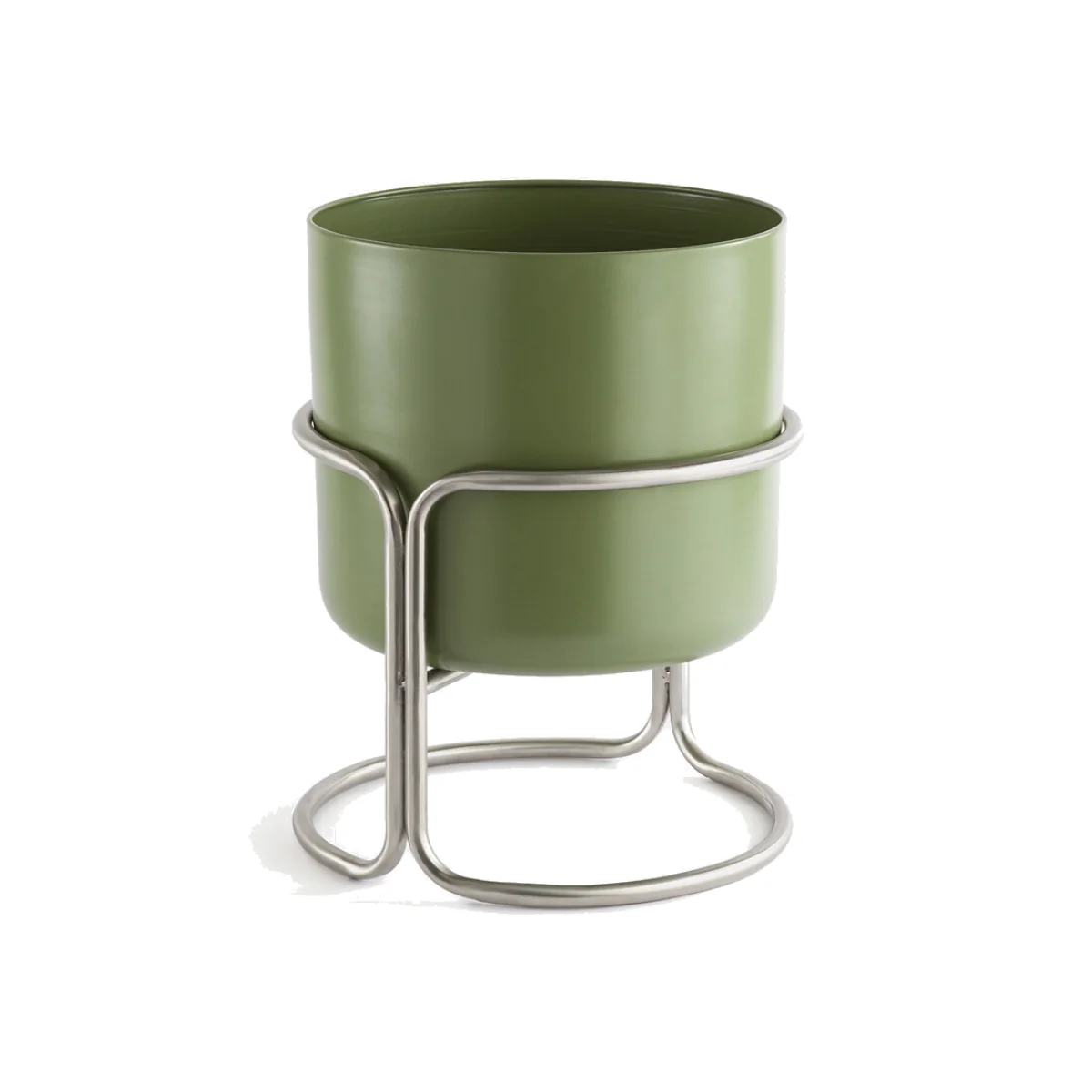 Giorgio 37.5cm Diameter Metal Raised Flower Pot – image 1
