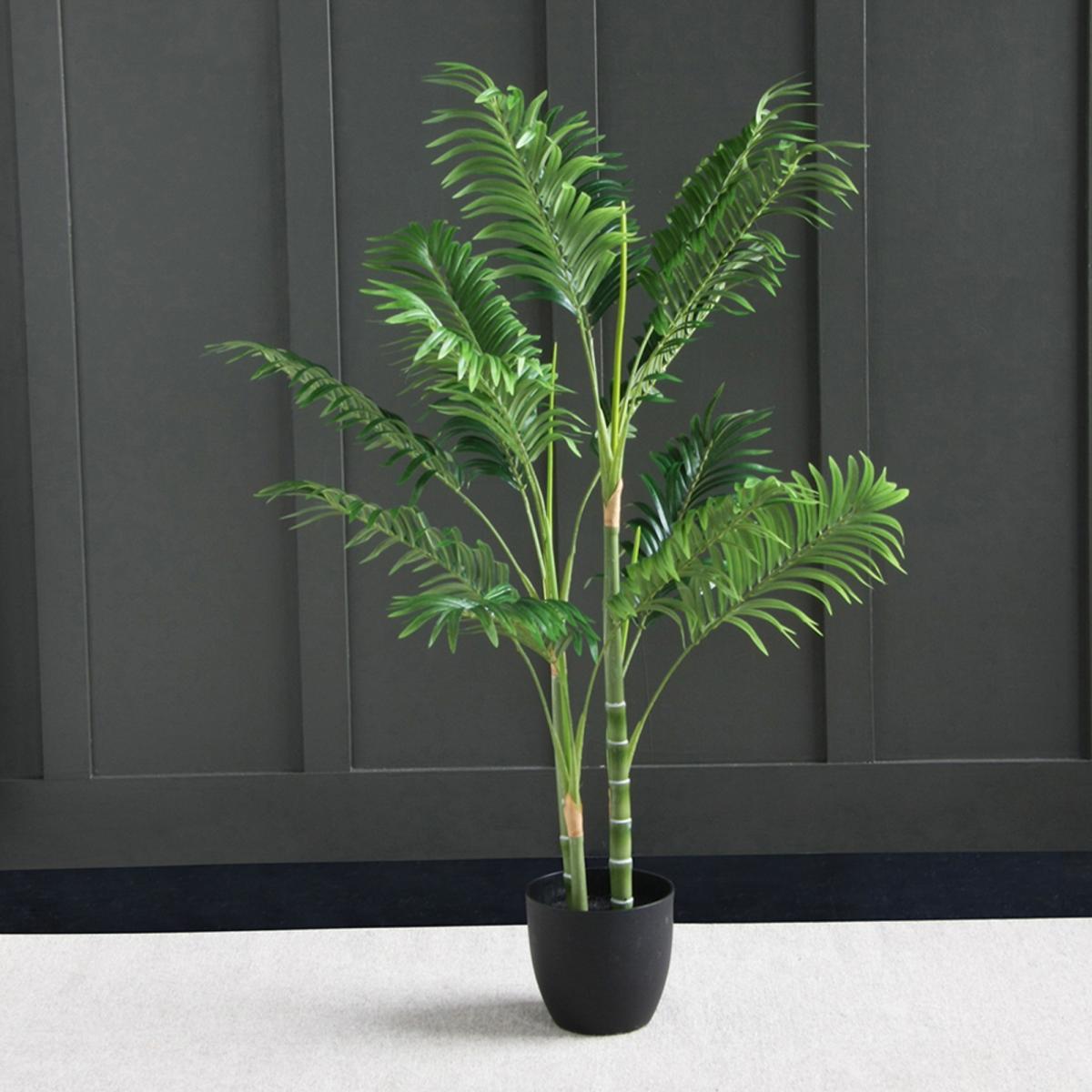 130cm Artificial Golden Palm Tree – image 2