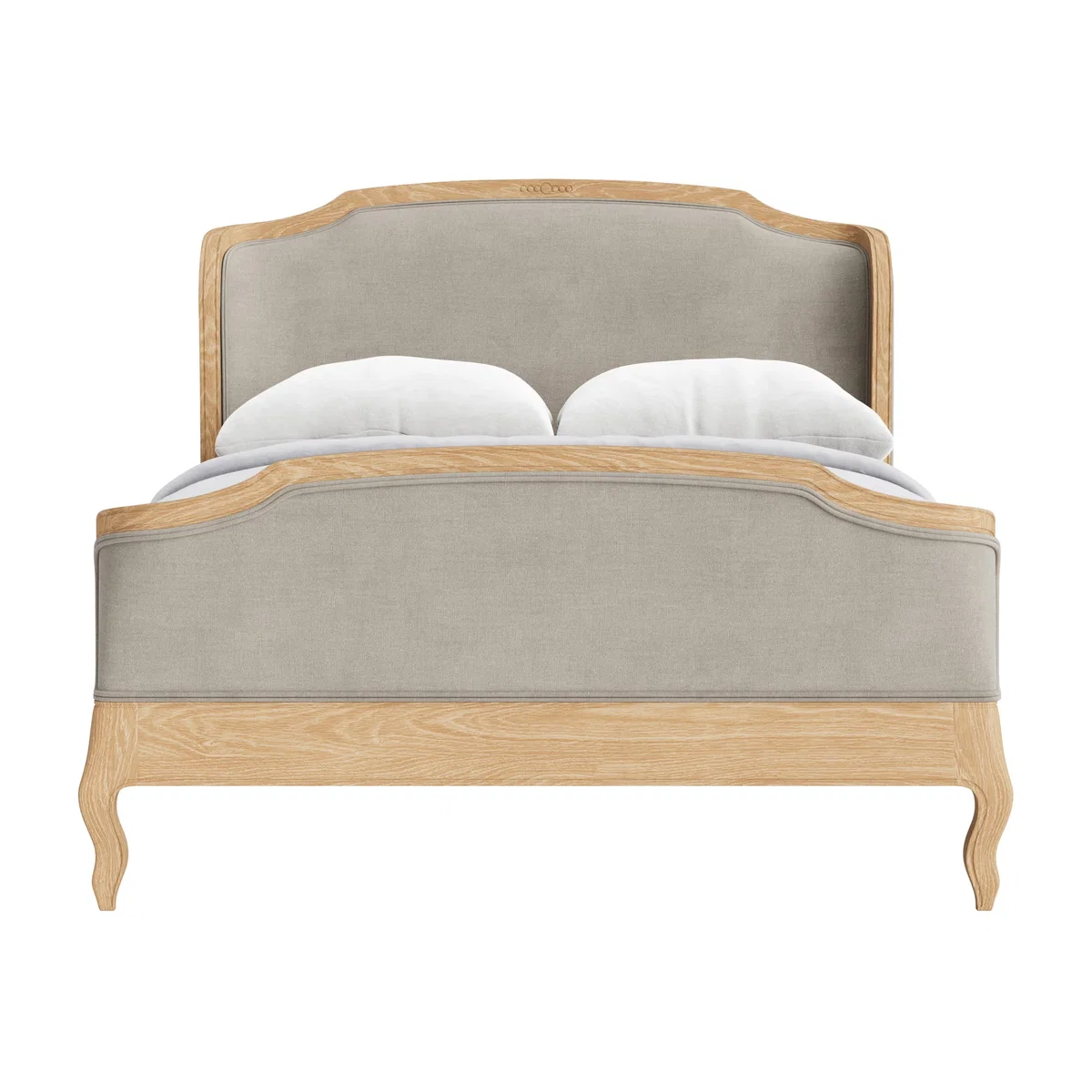 Joelle Bed, Double (Cactus Pear Clever Linen) – image 1