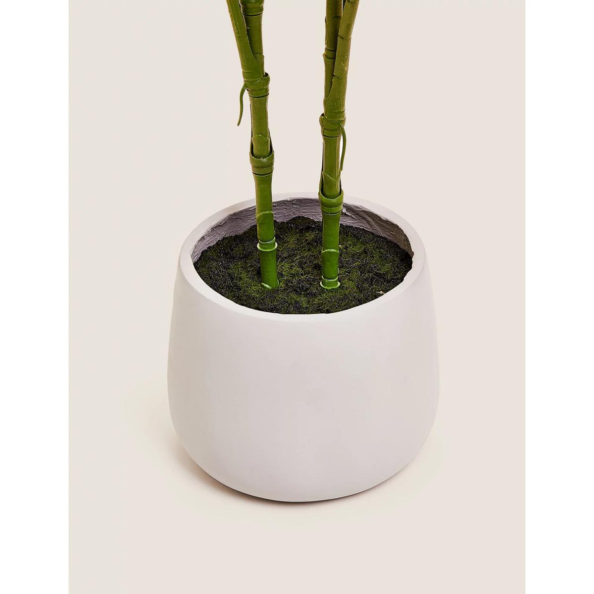 M&S Artificial Floor Standing Tropical Plant - Green Mix, Green Mix – image 3
