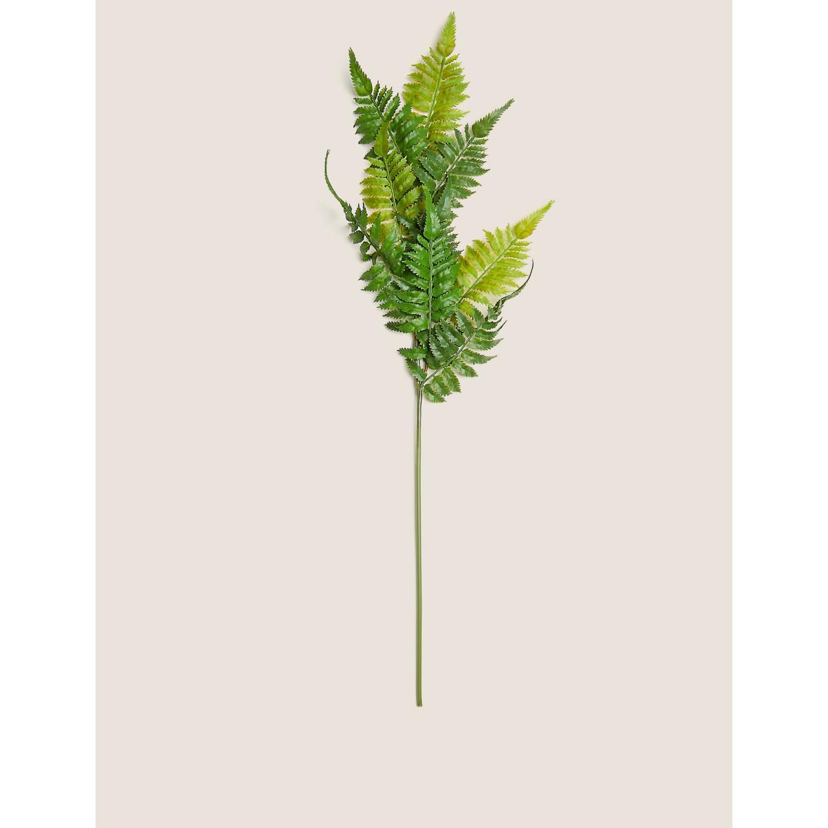 M&S Set of 3 Artificial Ferns Single Stems - Green, Green – image 3