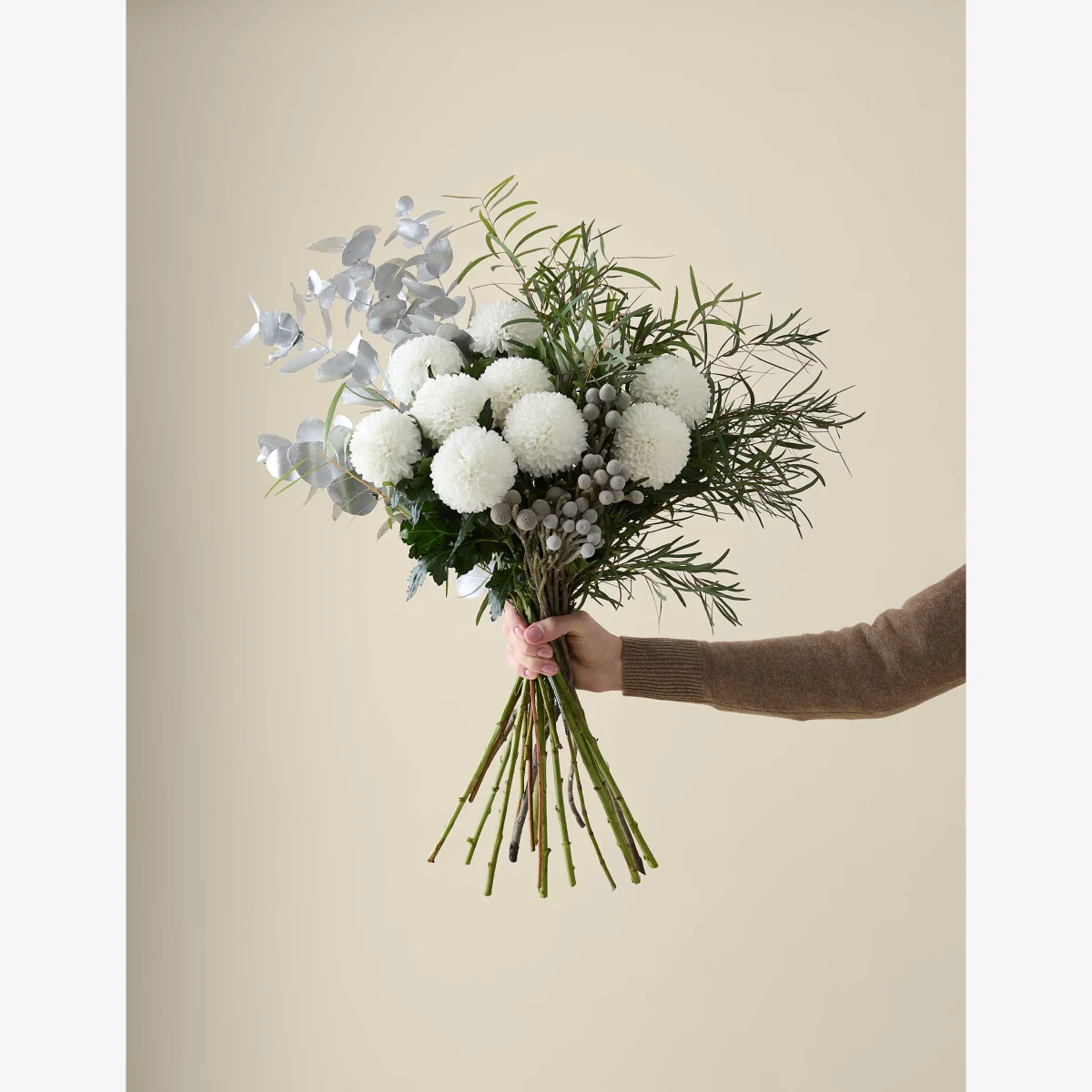 M&S X Kelly Hoppen Festive Chrysanthemum Bouquet – image 1