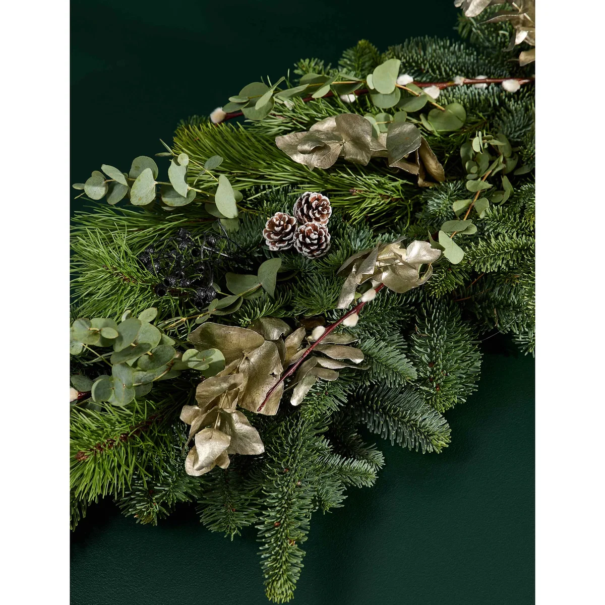 M&S Flower Market Real Festive Natural Garland – image 6