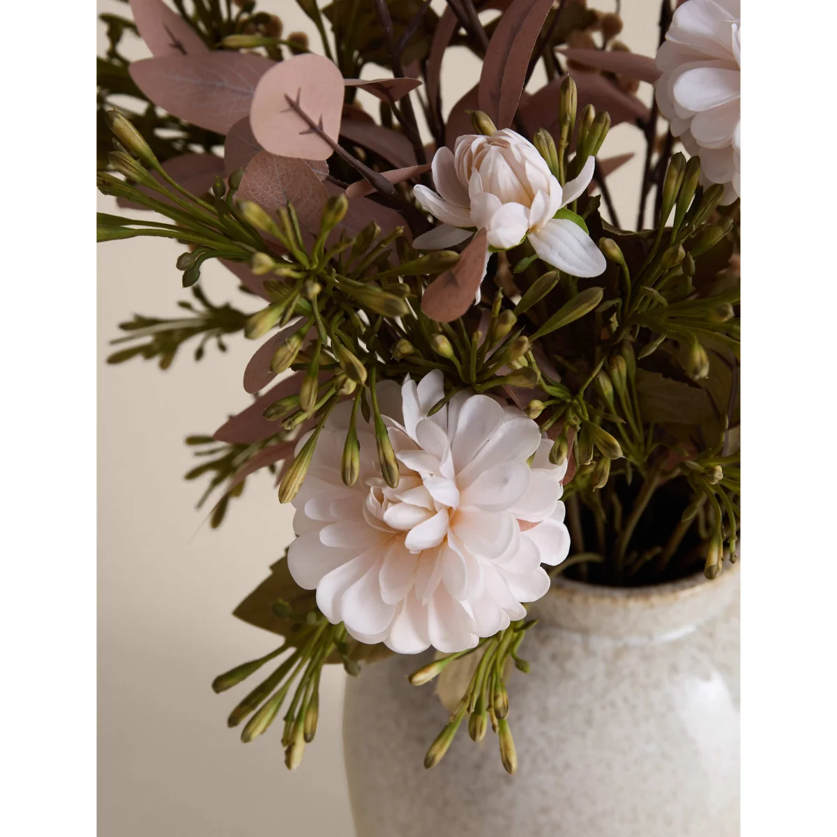 M&S Artificial Large Dahlia Arrangement Neutral – image 2