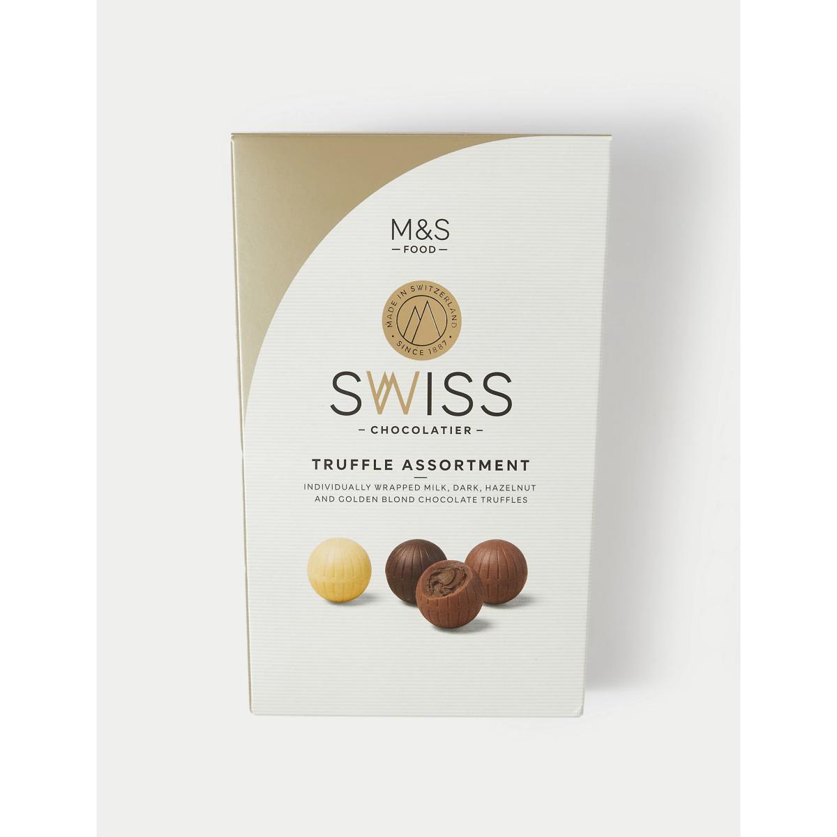 M&S White Heart Orchid Ceramic & Swiss Truffles Bundle – image 4
