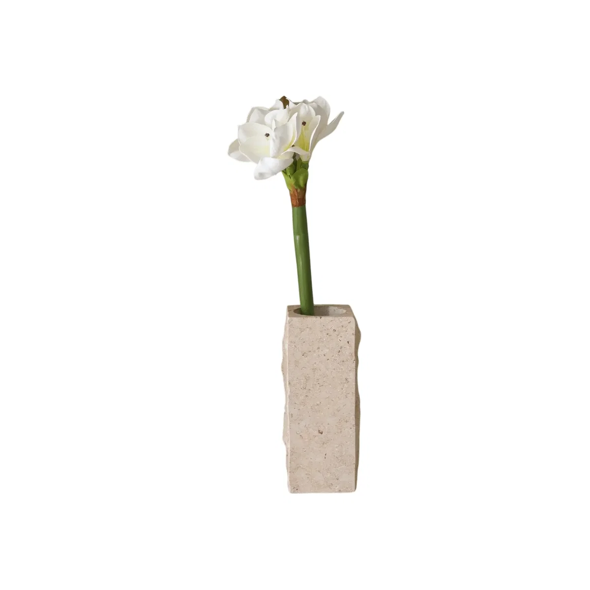 Botané Amaryllis artificial flower White 73 cm – image 1