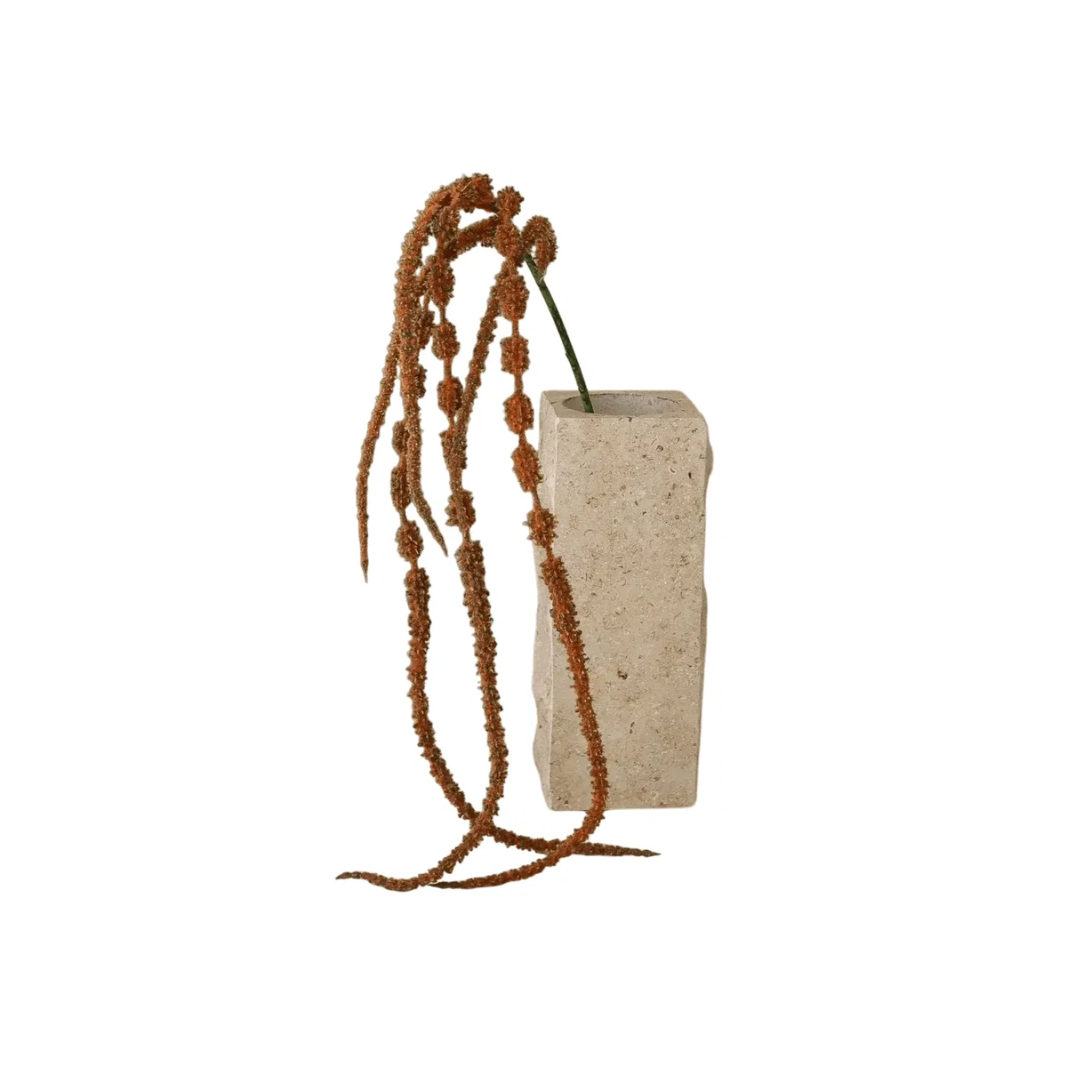 Botané Hanging amaranth artificial flower Brown 112 cm – image 1