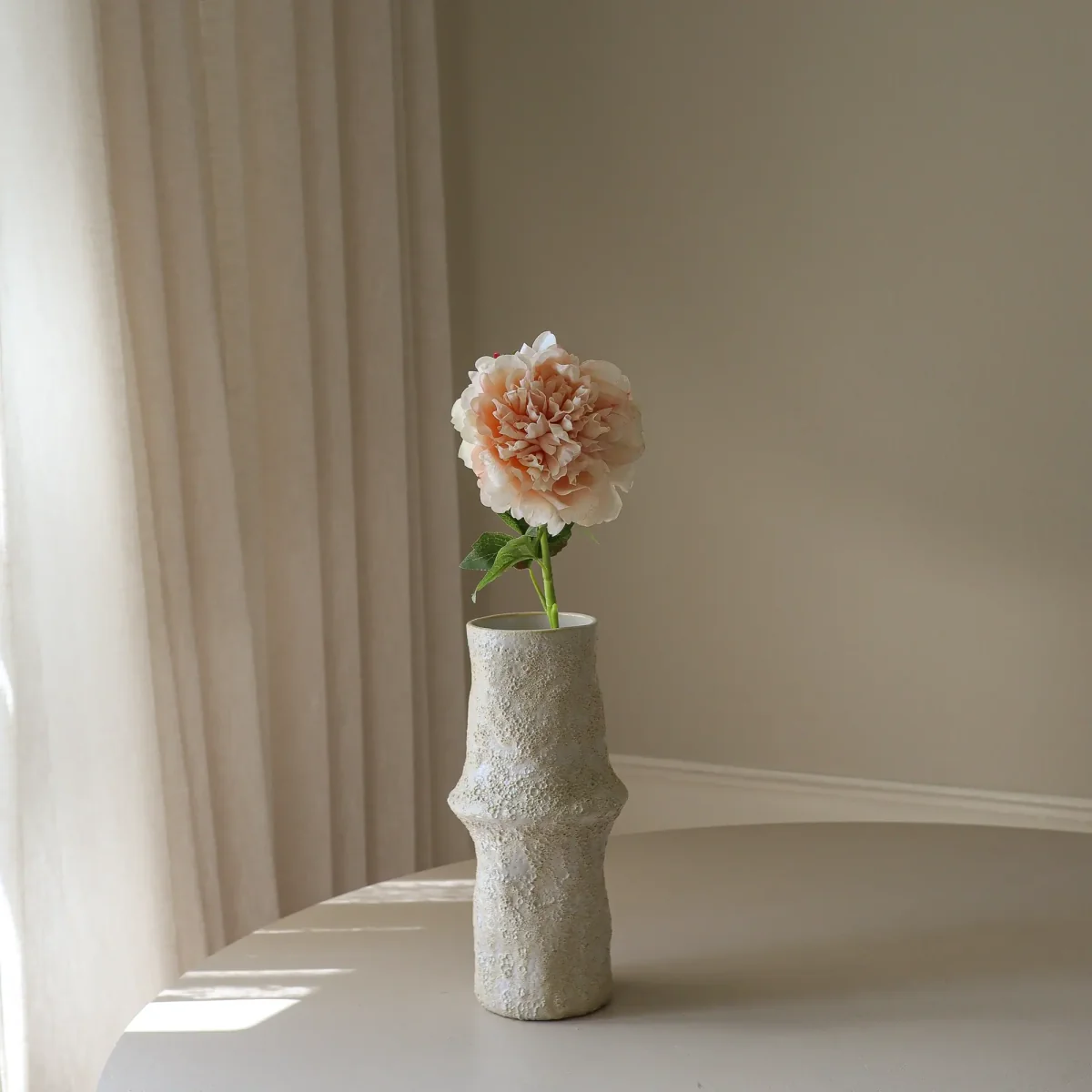 Botané Peony artificial flower Light pink 56 cm 1 pc – image 4