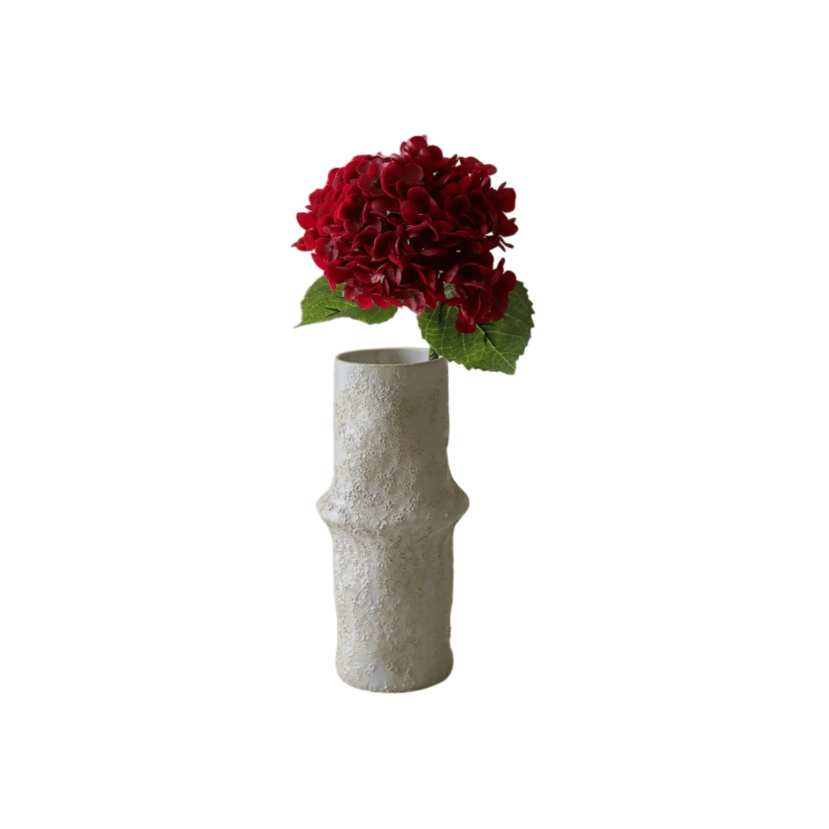 Botané Hydrangea artificial flower Red 51 cm 1 pc – image 1