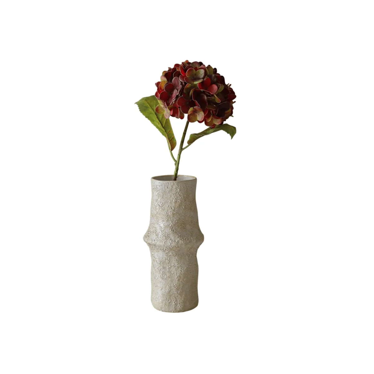 Botané Hydrangea artificial flower Deep burgundy 60 cm 1 pc – image 1