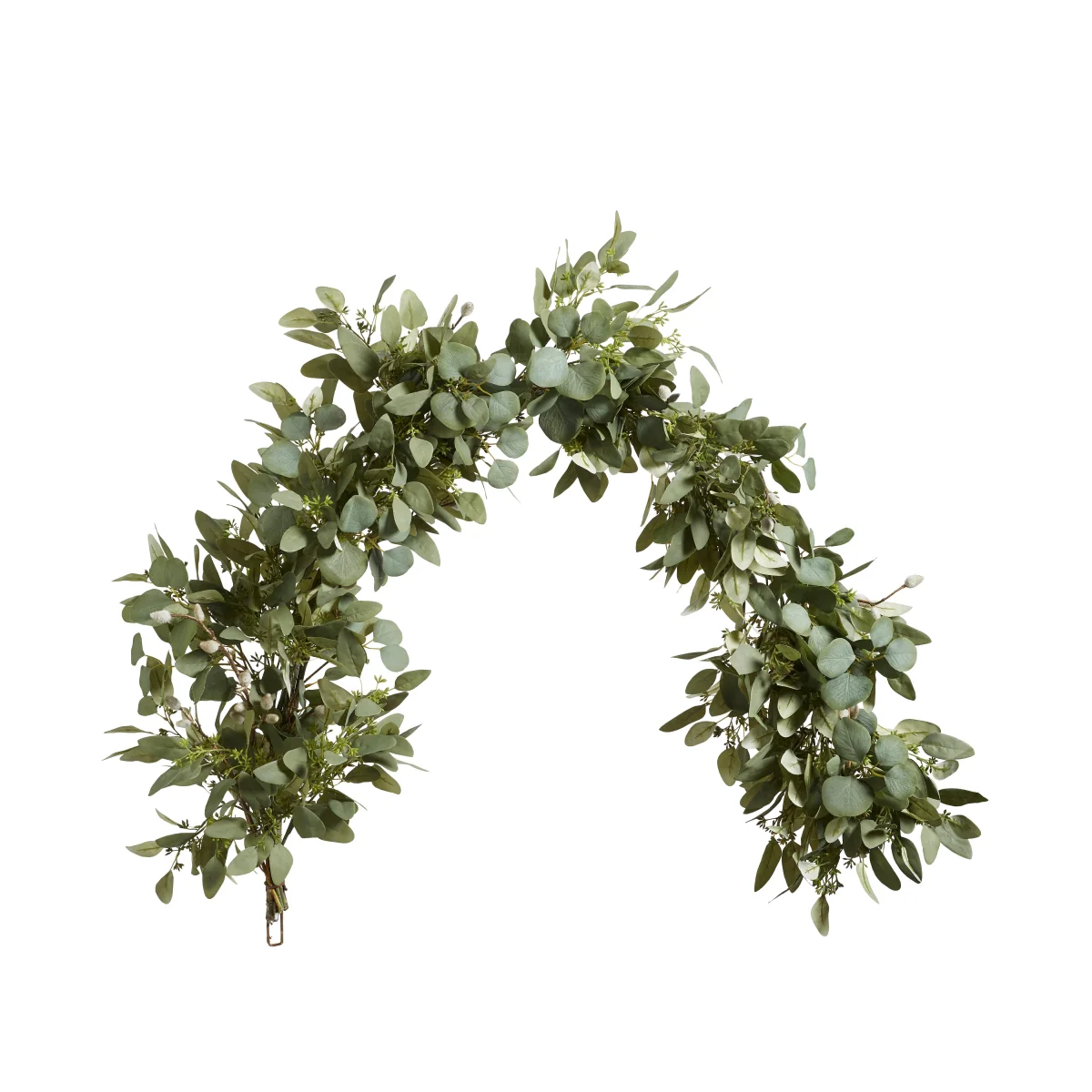OKA, Faux Eucalyptus Garland - Pale Green, Seasonal Decoration – image 2