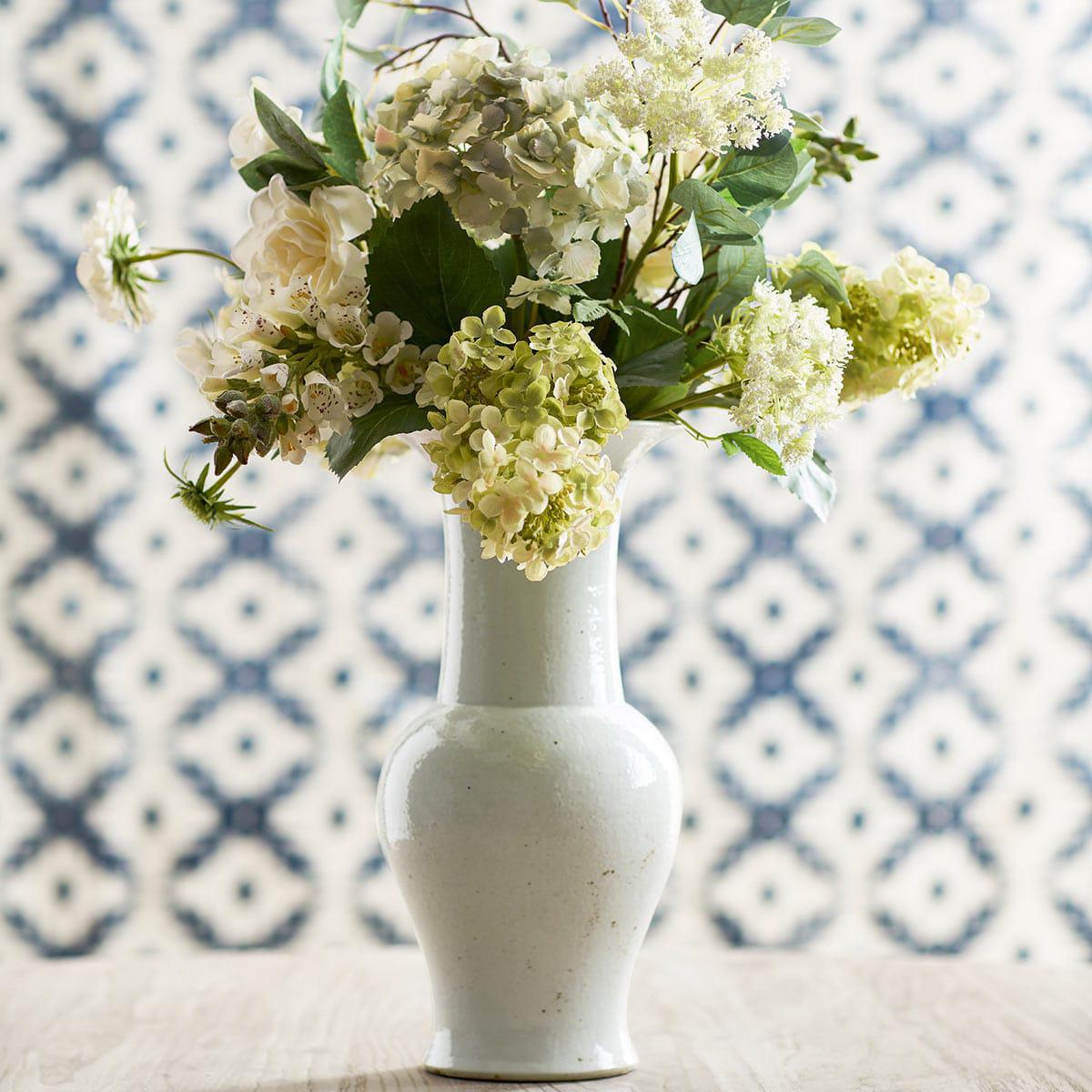 Faux Hydrangea, Scabiosa Mixed Bunch - Multi – image 2