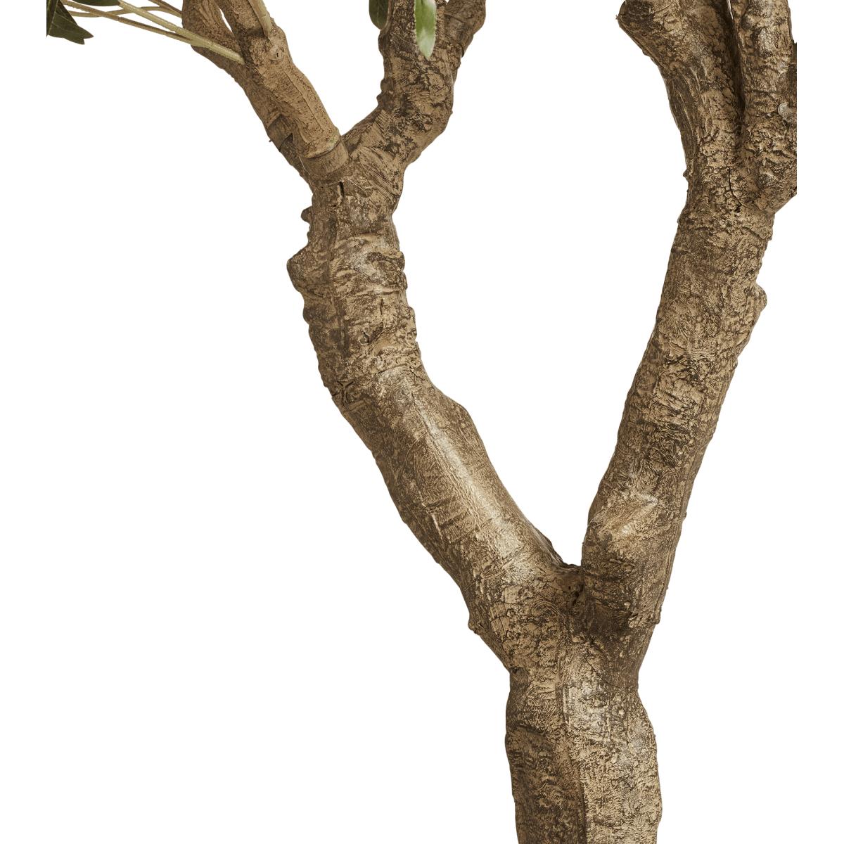 OKA, Faux Potted Olive Tree, Extra Large - Black, Potted Trees, Fabric/Iron/Plastic – image 3