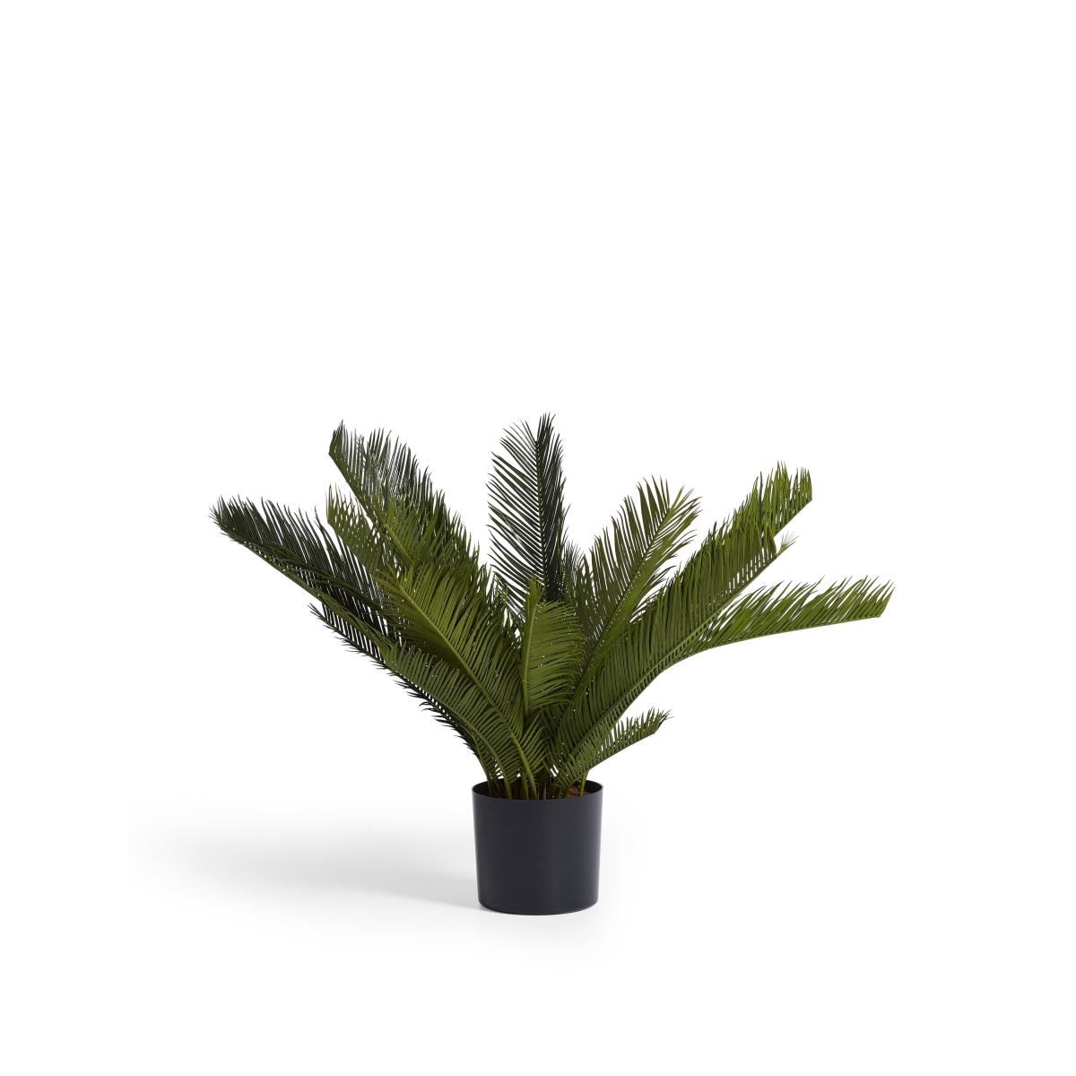 OKA, Short Faux Potted Palm Tree - Green, Faux Tree – image 2