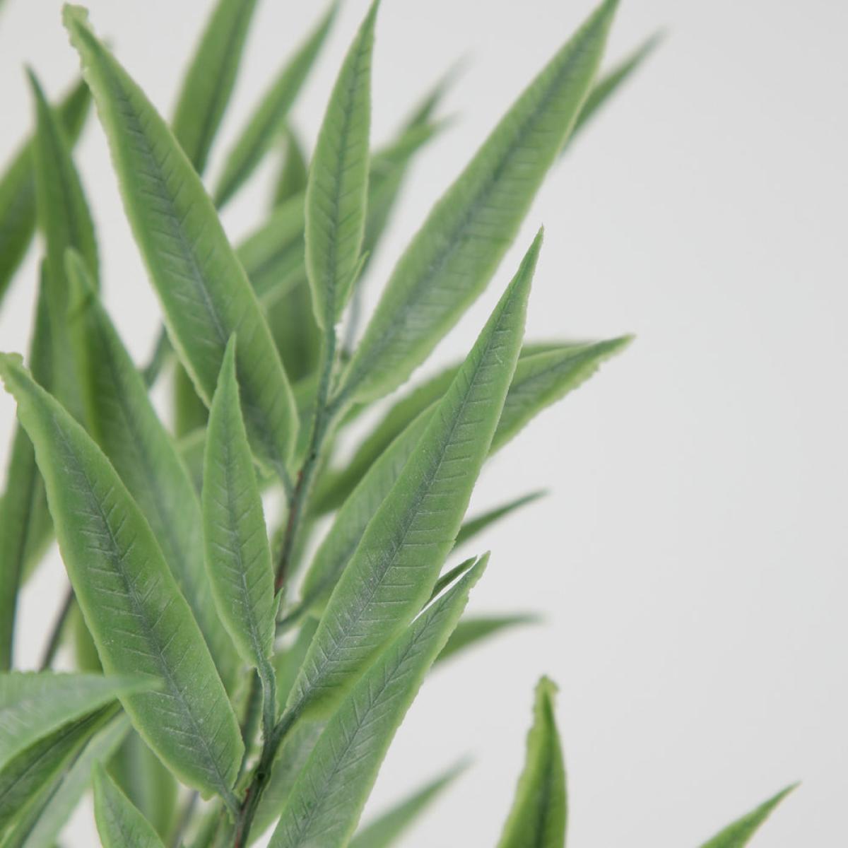 Gallery Interiors Set of 6 Coronis Silver Leaf Bush Spray – image 3
