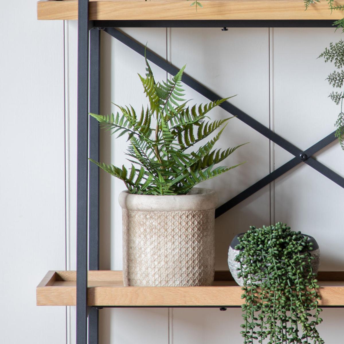 Gallery Interiors Eason Lady Faux Plant Green – image 1