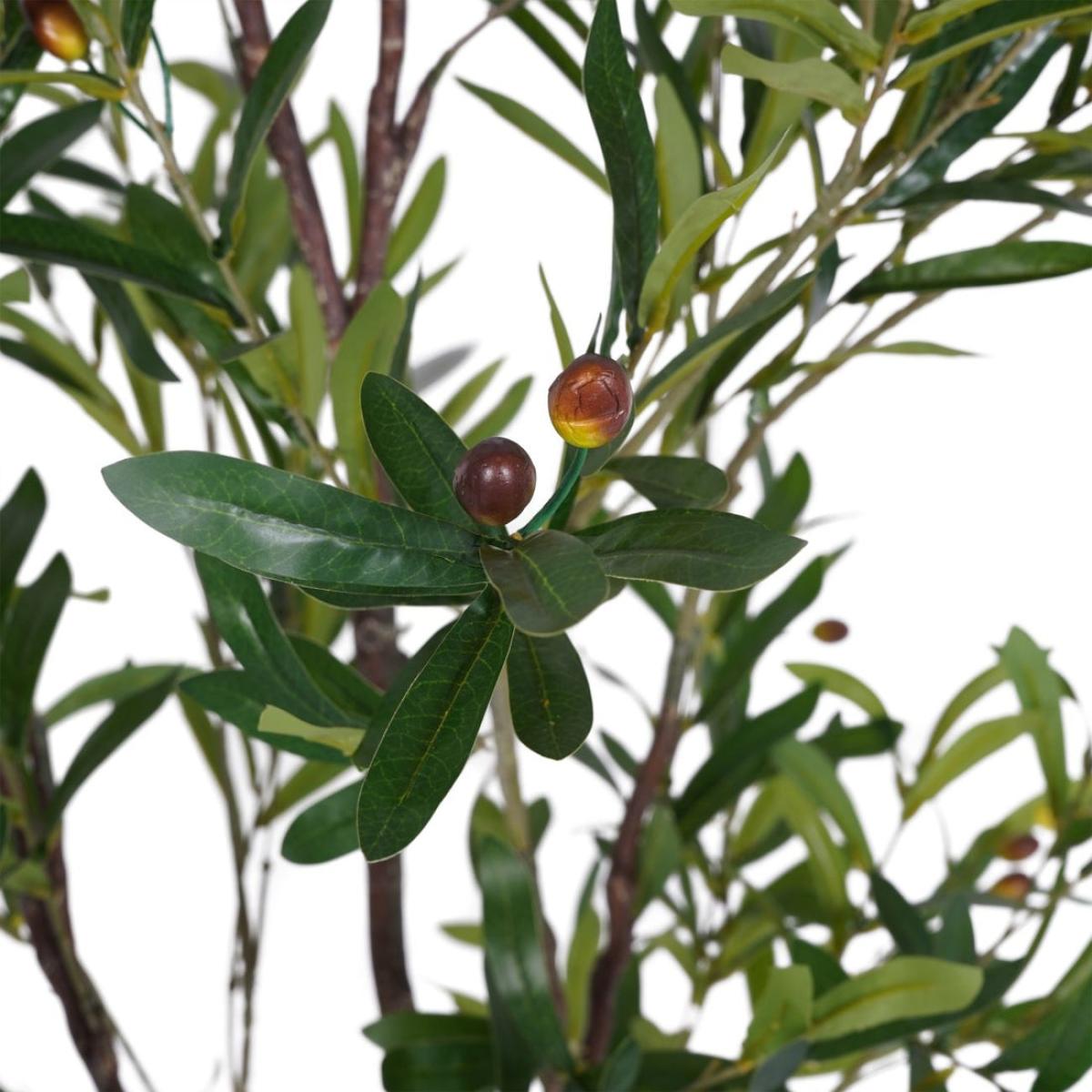 Libra Interiors 6ft Faux Mediterranean Olive Tree – image 4