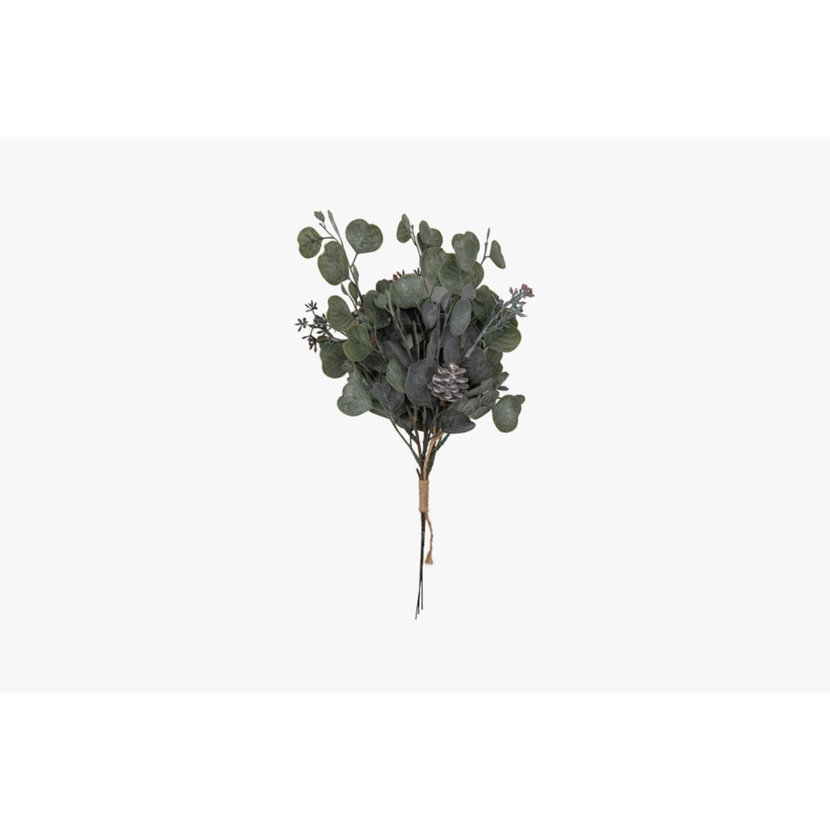 Seeded Eucalyptus Bundle Dusky Green - Pack of 3 – image 2