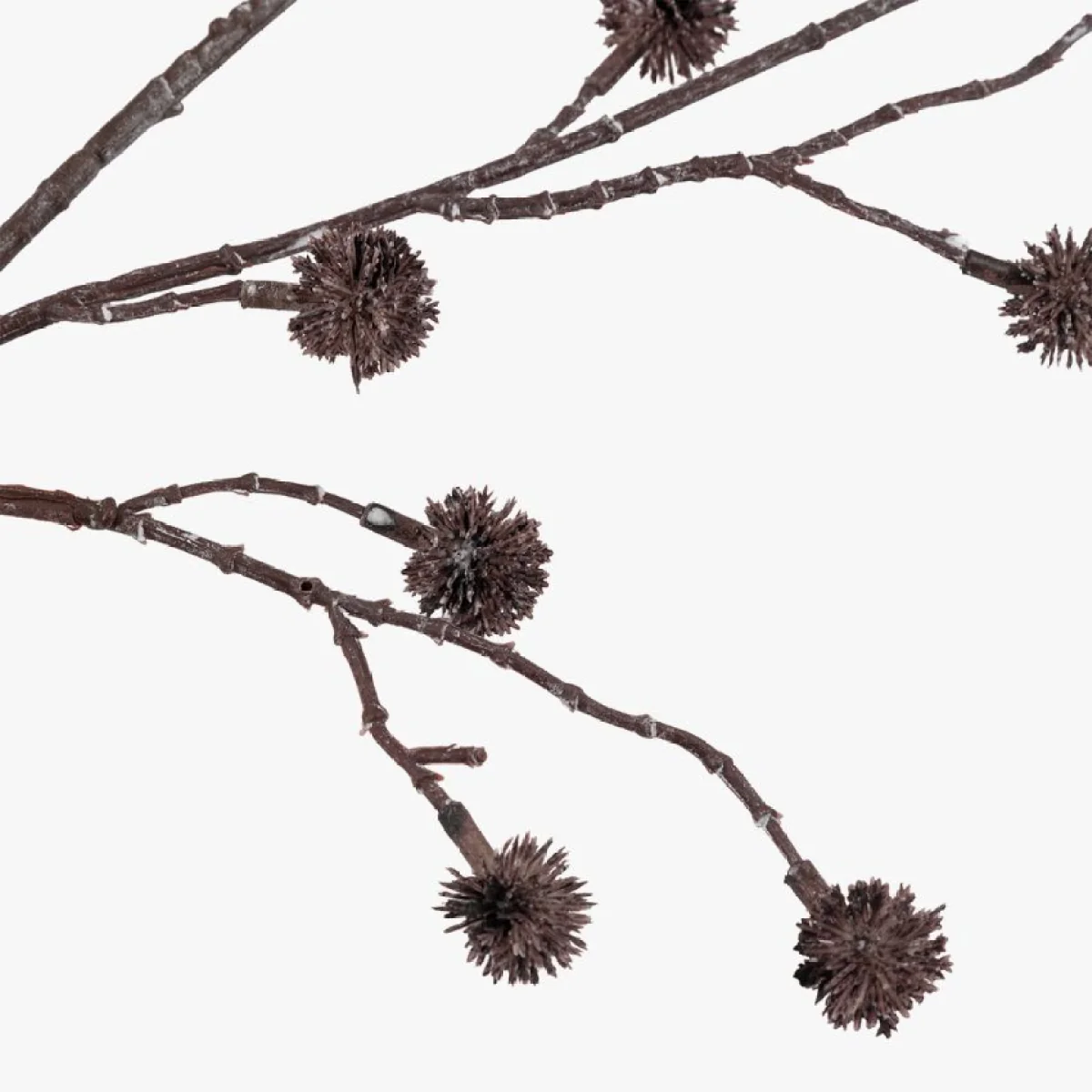 Faux Rustic Berry Stem in Brown, Set of 5 – image 3
