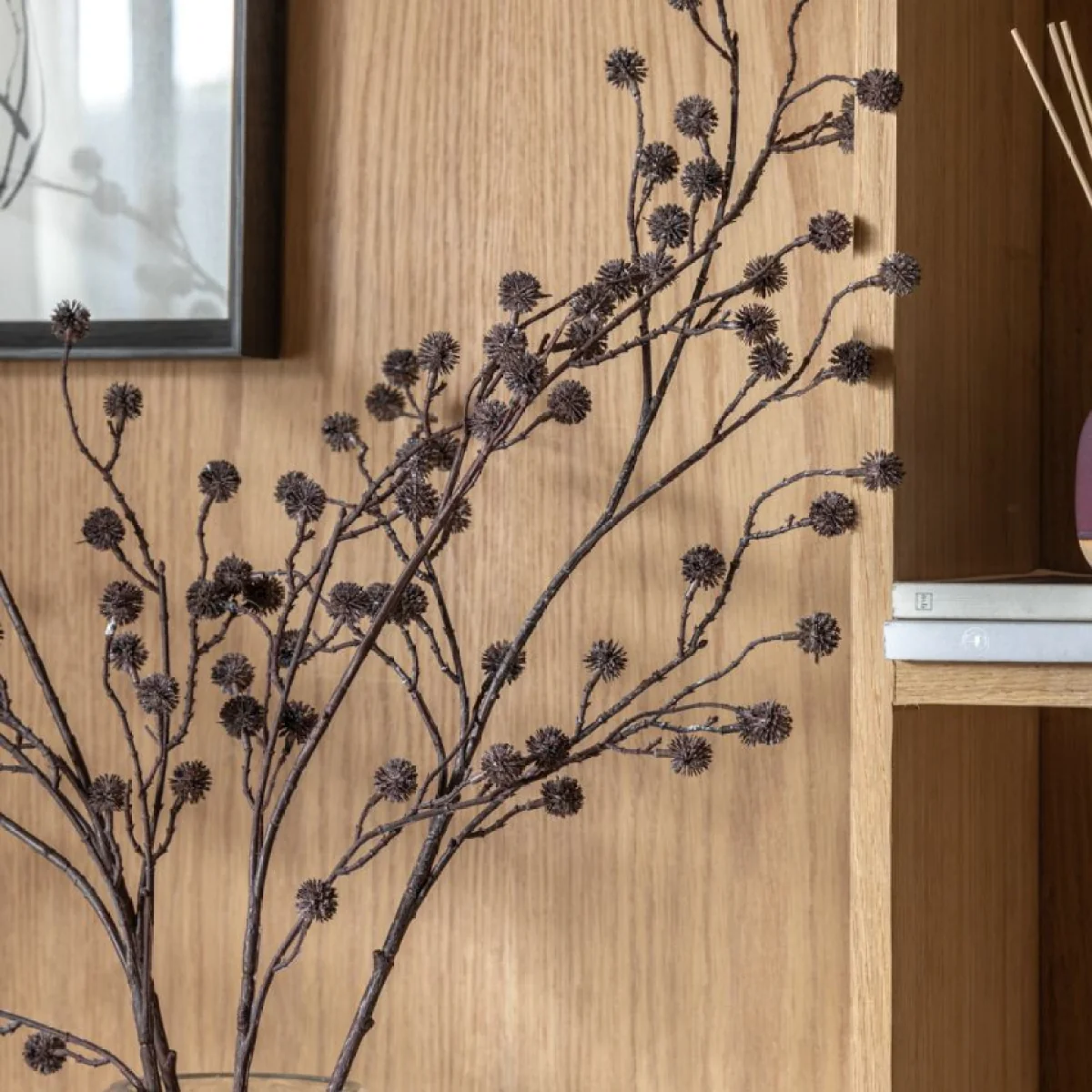 Faux Rustic Berry Stem in Brown, Set of 5 – image 5