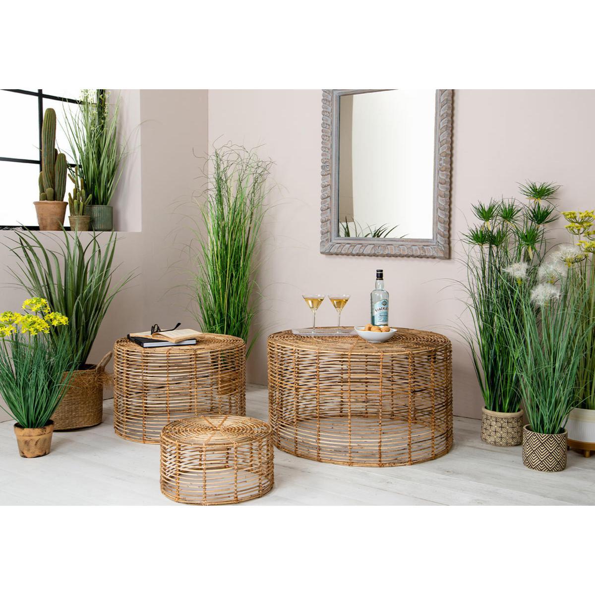 Faux Carnegiea Cactus in Tonal Pot, Small – image 2