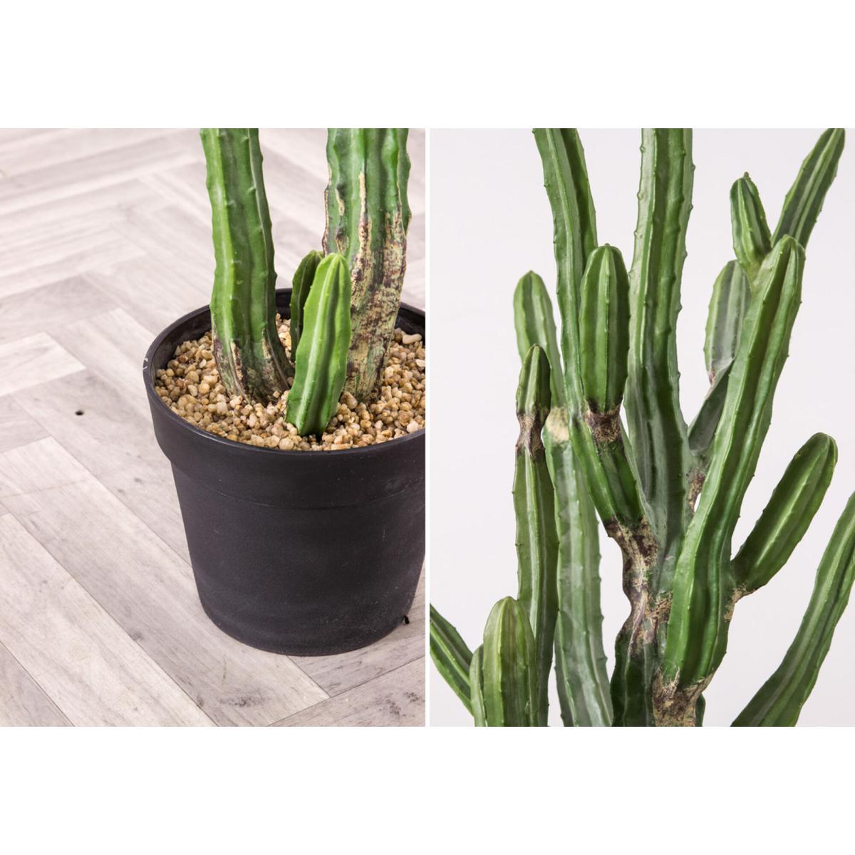 Faux Stetsonia Cactus in a Pot – image 3