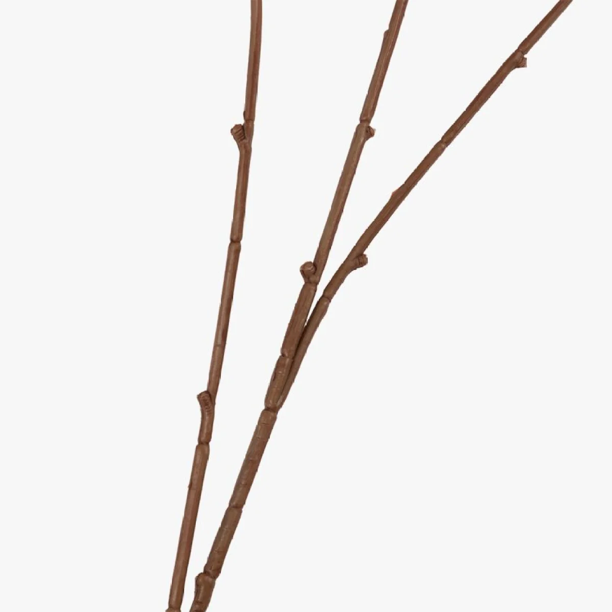 Faux Pom Pom Stems in Brown, Set of 3 – image 4