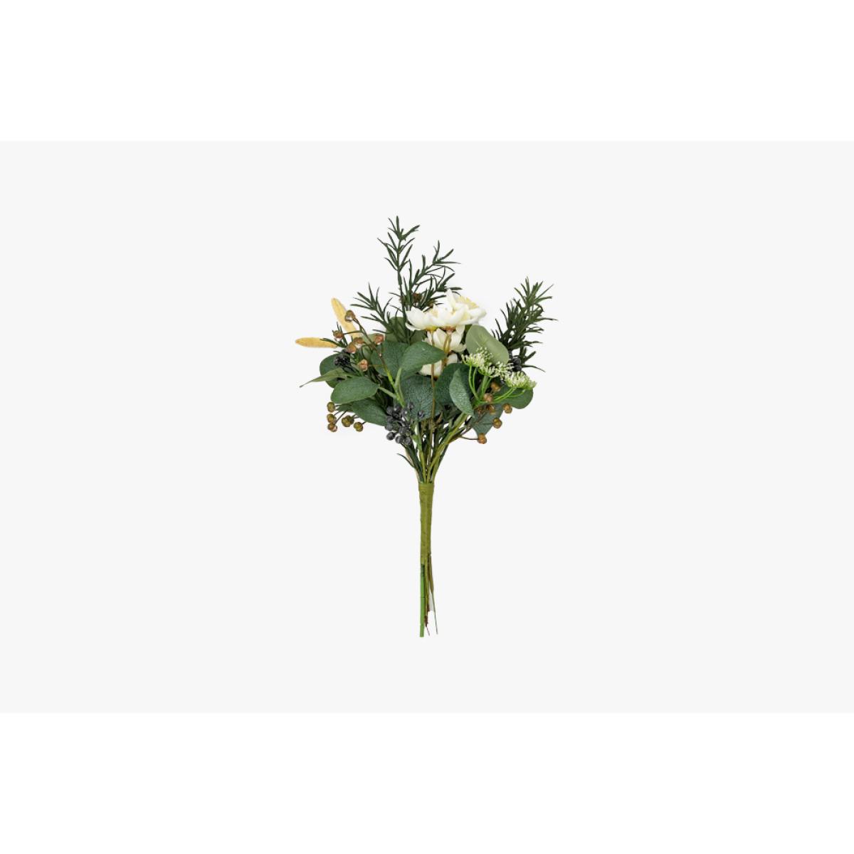 Leafy Faux Floral Bouquet – image 2