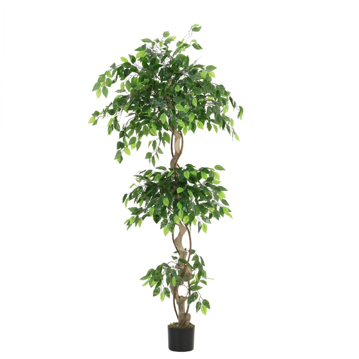 180 CM Artificial Plant Banyan Tree for Indoor Outdoor Decor - Green – image 3