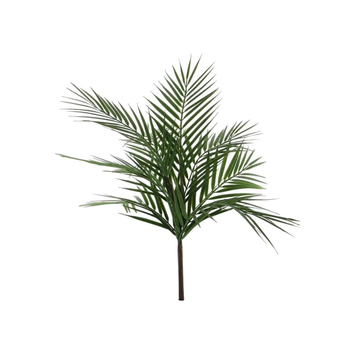 Essential Palm Plant Green Artificial Flowers - Green