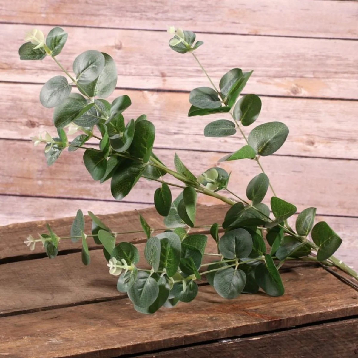 Eucalyptus Green 2 Pack Artificial Flowers - Green – image 2