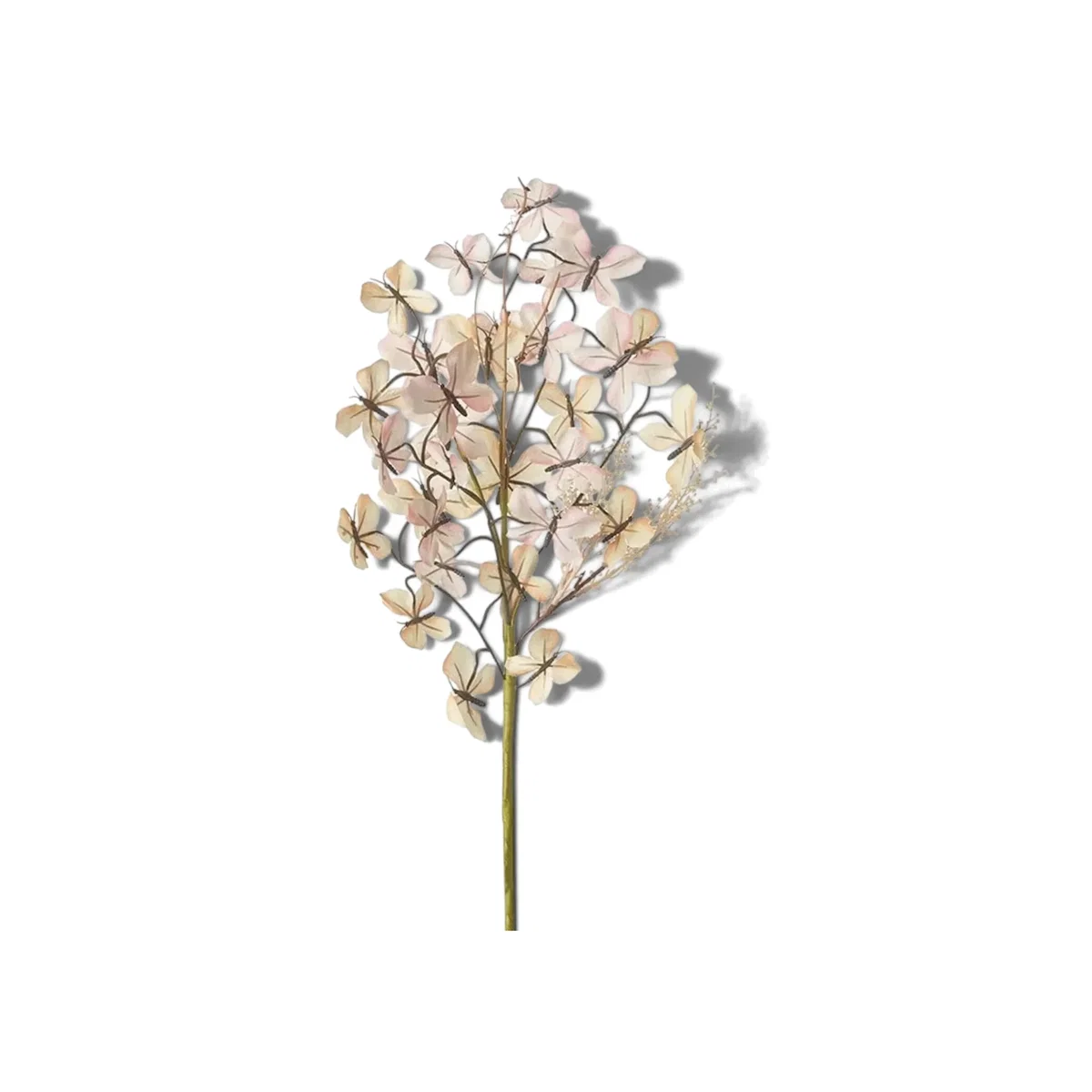 Small Pink Butterfly Branch Decoration - Pink