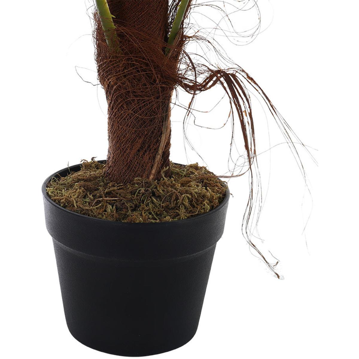 Nearly Natural Palm Tree in Pot Artificial Plant - Green / 120cm – image 4