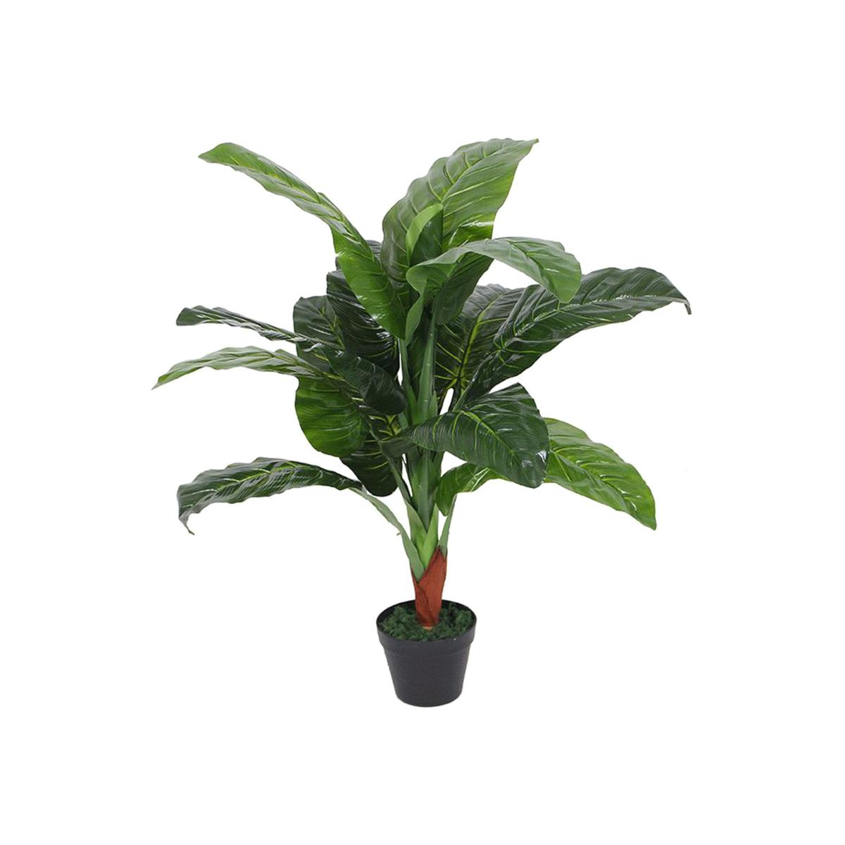 Artificial Elephant Ear Plant (Colocasia) - Extra Large - Green