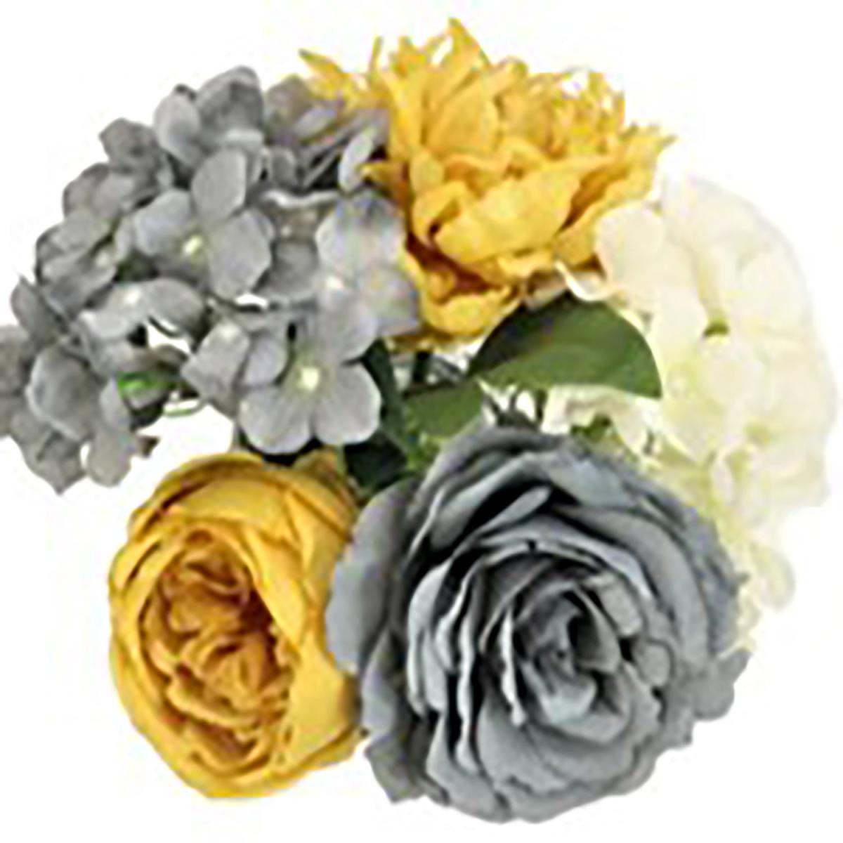 Complete Waisted Arrangement - Coral/Grey – image 3