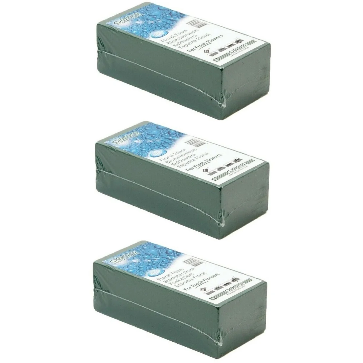 Green Wet Foam Oasis Brick For Fresh Floral Crafts Flower Arranging - Green / 3 – image 5