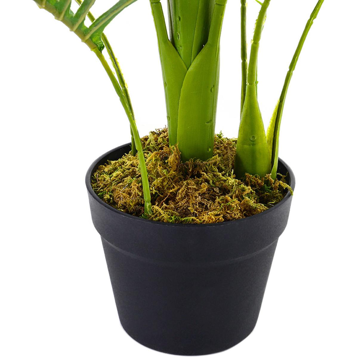 Large Artificial Plants Palm Tree in Planter - Green / /cm – image 2
