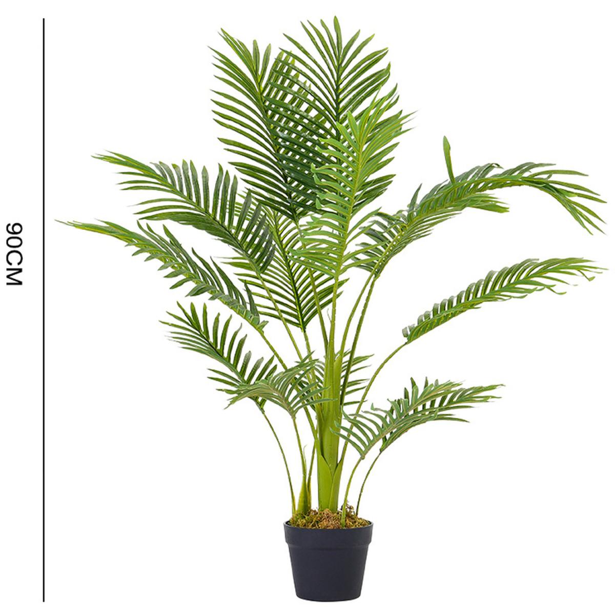 Large Artificial Plants Palm Tree in Planter - Green / /cm – image 5